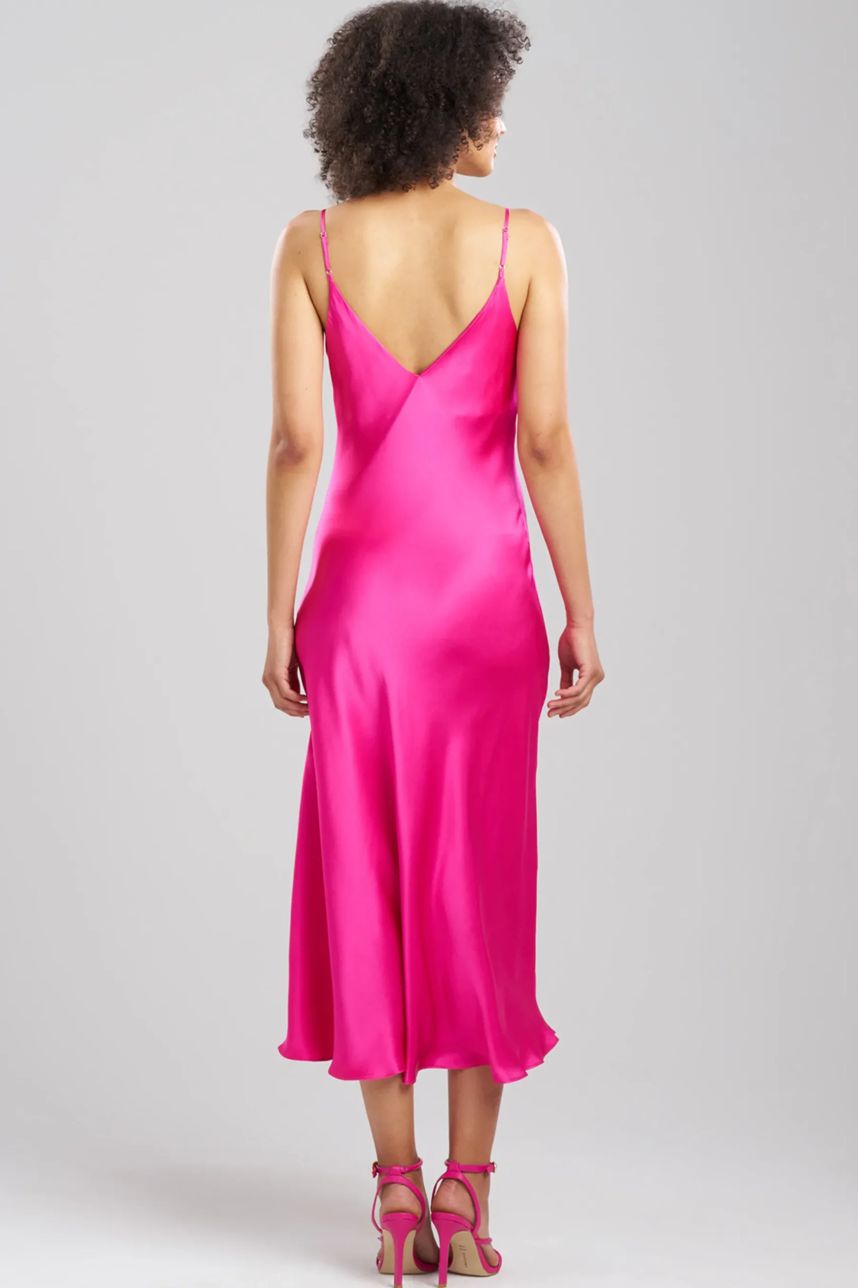 Natori Dresses|Gowns-Key Essentials Silk Gown