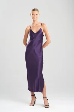 Natori Dresses|Gowns-Key Essentials Silk Gown