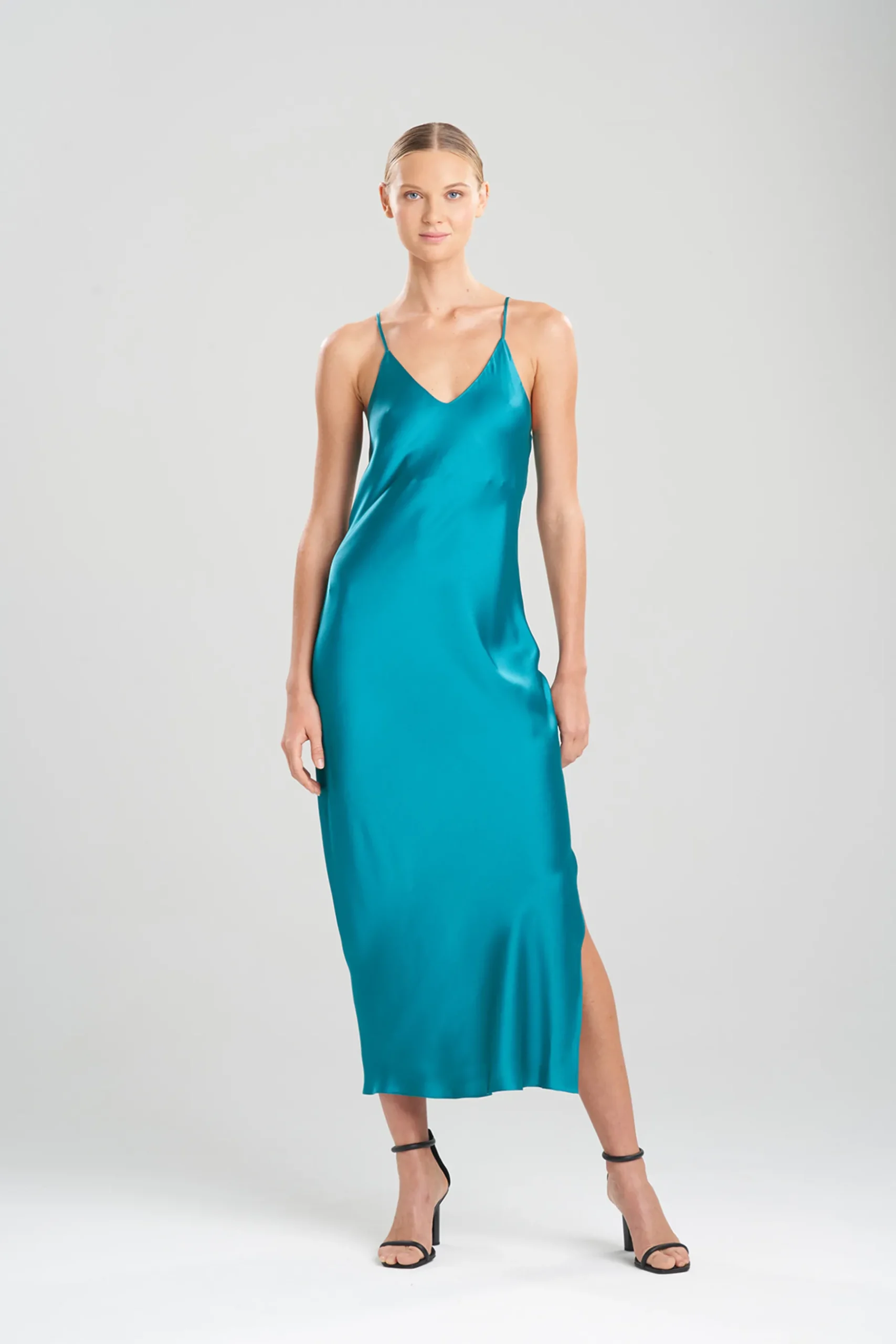 Natori Dresses|Gowns-Key Essentials Silk Gown