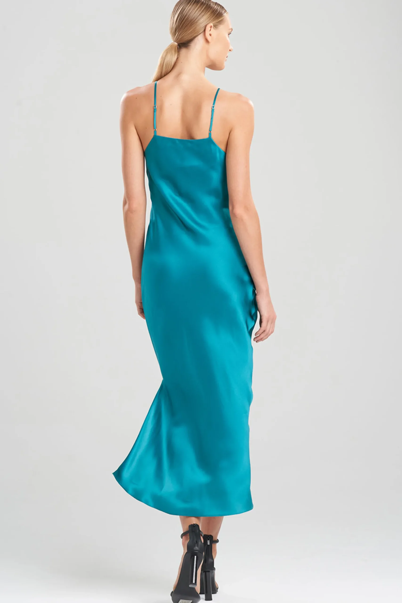 Natori Dresses|Gowns-Key Essentials Silk Gown