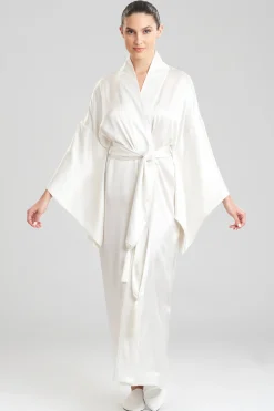 Natori Robes & Kimonos|Bridal Robes & Wraps-Key Essentials Silk Kimono Robe