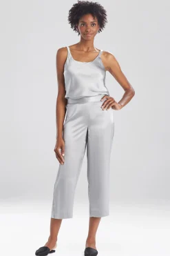 Natori Pajama Bottoms-Key Essentials Silk Pants