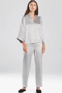 Natori Pajama Sets-Key Essentials Silk PJ