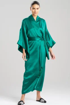 Natori Robes & Kimonos-Key Essentials Silk Tassel Robe
