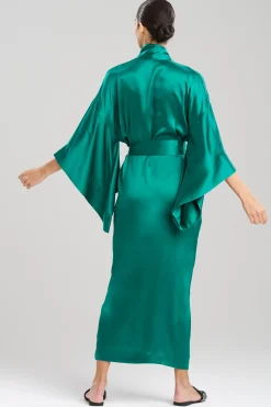 Natori Robes & Kimonos-Key Essentials Silk Tassel Robe