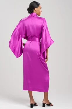 Natori Robes & Kimonos-Key Essentials Silk Tassel Robe