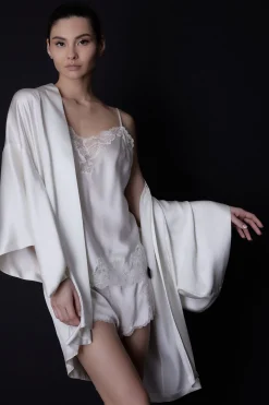 Natori Robes & Kimonos|Bridal Robes & Wraps-Key Essentials Silk Wrap