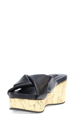 Natori Sandals-Lanna Nappa Leather Platform Thong Sandals