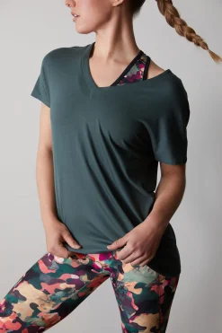 Natori Tops|Athleisure-Layering Elements Dolman T-Shirt Top