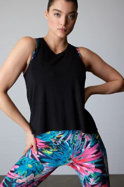 Natori Tops|Athleisure-Layering Elements High Low Tank