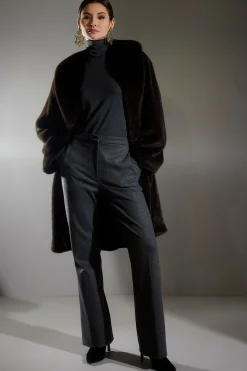 Natori Plus Sizes|Tops, Shirts & Tunics-Layering Jersey Turtleneck Top