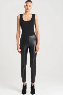 Natori Pants, Skirts & Shorts-Leatherette Leggings