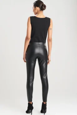 Natori Pants, Skirts & Shorts-Leatherette Leggings