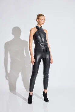 Natori Pants, Skirts & Shorts-Leatherette Leggings