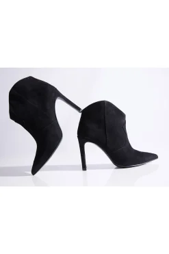Natori Boots-Leiko Suede Heel Bootie