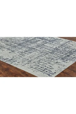Natori Rugs-Lhasa- Abstract Blues Rug