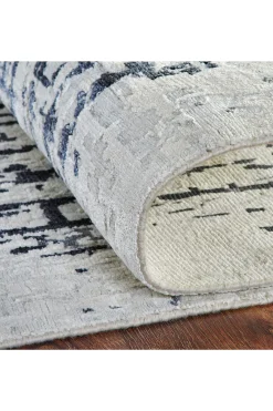 Natori Rugs-Lhasa- Abstract Blues Rug