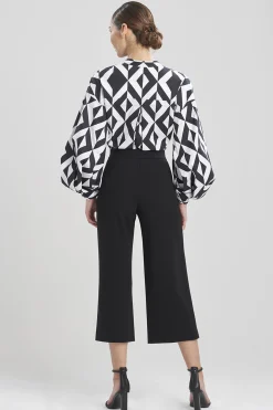 Natori Essentials|Pants, Skirts & Shorts-Light Weight Ponte Crop Pants
