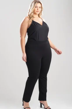 Natori Essentials|Pants, Skirts & Shorts-Light Weight Ponte Slim Pants