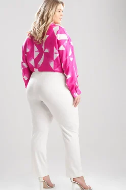 Natori Essentials|Pants, Skirts & Shorts-Light Weight Ponte Slim Pants