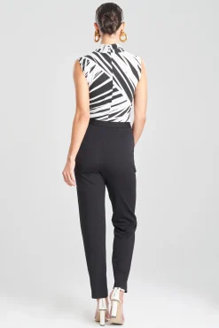 Natori Pants, Skirts & Shorts-Light Weight Ponte Tapered Pants
