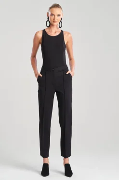 Natori Pants, Skirts & Shorts-Light Weight Ponte Tapered Pants