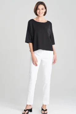 Natori Plus Sizes|Tops, Shirts & Tunics-Light Weight Ponte Top
