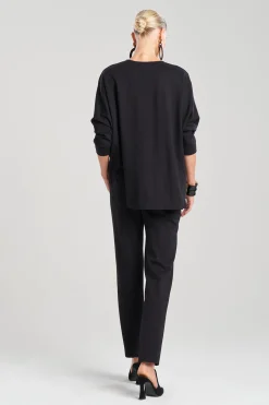 Natori Tops, Shirts & Tunics-Light Weight Ponte V-Neck Tunic