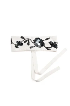 Natori Belts-Luxe Charmeuse Obi Beaded Belt