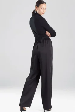Natori Bridal Shower Outfits|Essentials-Luxe Charmeuse Pants