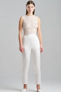 Natori Pants, Skirts & Shorts-Luxe Charmeuse Pull On Tapered Pants