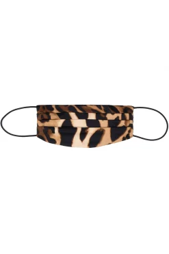 Natori Face Masks-Luxe Leopard Face Mask
