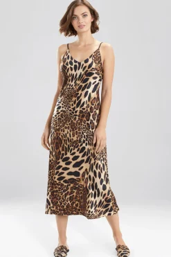 Natori Gowns-Luxe Leopard Gown