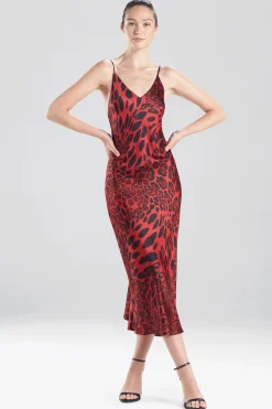 Natori Gowns-Luxe Leopard Gown