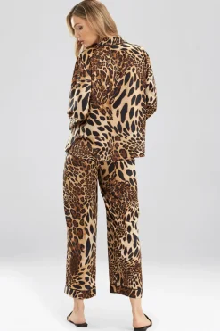 Natori Pajama Sets|Bridesmaid Pajamas & Robes-Luxe Leopard PJ