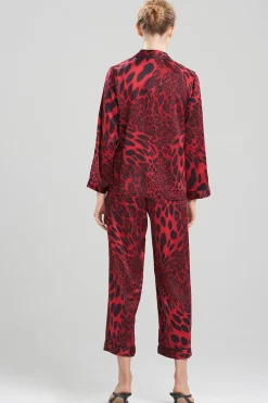 Natori Pajama Sets|Bridesmaid Pajamas & Robes-Luxe Leopard PJ