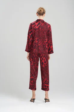 Natori Pajama Sets|Bridesmaid Pajamas & Robes-Luxe Leopard PJ