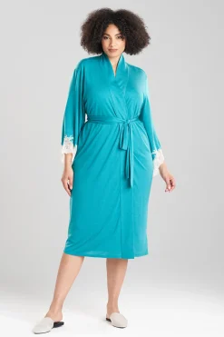 Natori Plus Sizes|Robes & Kimonos-Luxe Shangri-la TENCEL™ Robe