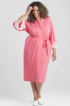 Natori Plus Sizes|Robes & Kimonos-Luxe Shangri-la TENCEL™ Robe