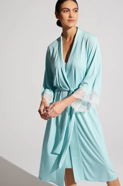 Natori Plus Sizes|Robes & Kimonos-Luxe Shangri-la TENCEL™ Robe