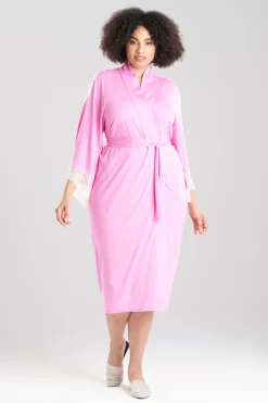 Natori Plus Sizes|Robes & Kimonos-Luxe Shangri-la TENCEL™ Robe