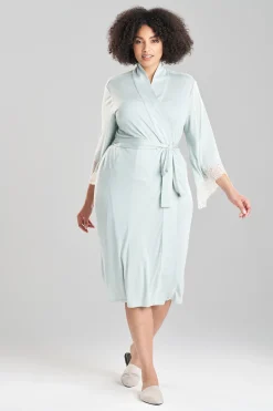 Natori Plus Sizes|Robes & Kimonos-Luxe Shangri-la TENCEL™ Robe