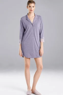 Natori Sleepshirts-Luxe Shangri-La TENCEL™ Sleepshirt
