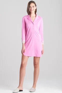 Natori Sleepshirts-Luxe Shangri-La TENCEL™ Sleepshirt