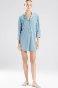 Natori Sleepshirts-Luxe Shangri-La TENCEL™ Sleepshirt