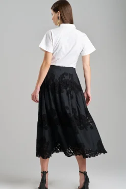 Natori Pants, Skirts & Shorts-Madeira Cutwork Embroidered Maxi Skirt