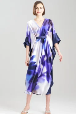 Natori Caftan Dresses-Malaga Silk Caftan