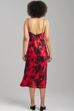 Natori Gowns-Mantilla Lace Applique Gown
