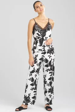 Natori Pajama Sets-Mantilla Lace Applique PJ