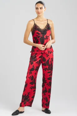 Natori Pajama Sets-Mantilla Lace Applique PJ